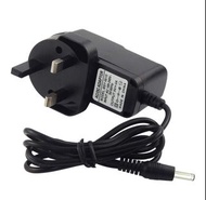 英國 3 針 5V 電源轉接器 2A AC-DC 3.0 x 1.1 插孔開關電源轉接器插頭（輕度使用） qqbckp UK 3 Pin 5V Power Adapter 2A AC-DC 3.0 x