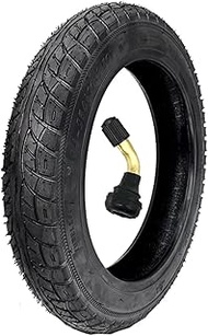 14x2.50 64-254 Tubeless Tires | 2.50-10 Dirt Bike Tire Street Tire with Angled Valve for 14 Inch Ele