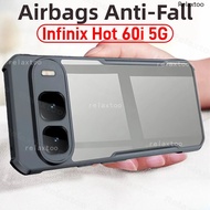 Infinix Hot 60i 5G Shockproof Clear Casing For Infinix Hot 60 i Pro+ hot60i InfinixHot60i Hot60Pro+ 