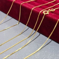 Zign Jewelry สร้อยคอเงินแท้925 รุ่น BoxChain