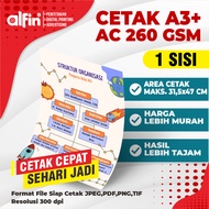 PRINT A3+ AC260 (1 FACE) POSTER/ PRINT A3+/ COVER ART CARTON 260 GSM PHOTO/