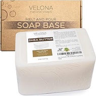 Velona 5 LB - Shea Butter - Melt and Pour Soap Base by | SLS/SLES Free | Natural Bars for The Best Result for Soap-Making