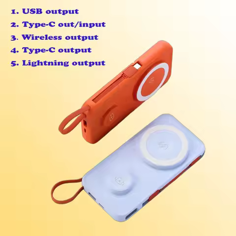 Magnetic Power Bank 10000mAh for Apple Watch Wireless Fast Charger 3in1 Portable External Battery fo