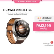 HUAWEI WATCH 4 Pro Smartwatch eSIM Cellular Calling ECG Analysis Compatible with Andriod &amp; iOS