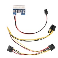 All tool store-Power Supply Module 6pin Male DC 12V 160W 24Pin ATX Power Switch PSU ATX Switch Minin