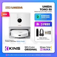 Umeda Tomo R8 Robot Vacuum Cleaner Mop Combo + Auto Empty Station