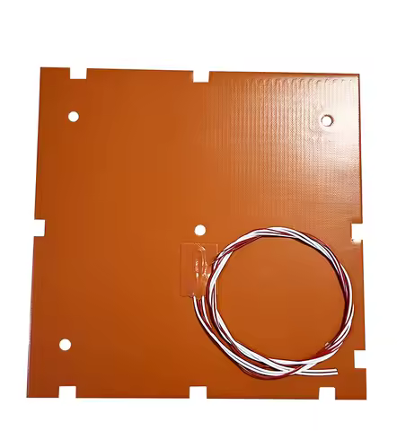 Customized 325x325MM Silicone Heater Pad For 3D Printer Flying Bear Reborn 2 wih 100K Thermistor and