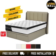 Abbarin Leather Storage Bed Frame SBD 16"