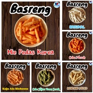 Risaga Food - Basreng Original Rendang Mie Pedas Korea Keju Ala Richeese Cabe Merah Cabe Hijau Daun 