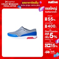 NATIVE รองเท้าเนทีฟกันน้ำผู้ใหญ่ EVA รุ่น Lennox shell white pigeon grey weather block