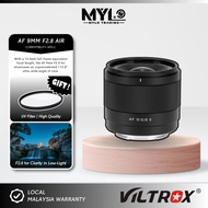 (READY STOCK) - Viltrox AF 9mm F2.8 Air APS-C Lens for Sony A6400 | ZV-E10 | ZV-E10 II A7C II | A670