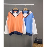 Women's oversized plain t-shirt D6382