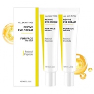 2PCSReviveEye,ReviveEyewithRetinolPeptide,ReducesWrinklesFirming&HydratingEyeforAllTypes J3O4 Y1H2