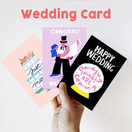 Wedding Wishes Greeting Card (Wedding 02) Wedding Anniversary Greeting Card