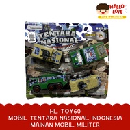 HL-TOY60 INDONESIAN NATIONAL ARMY CAR TNI CAR TOY/ MILITARY CAR TOY/ CAR TOY/