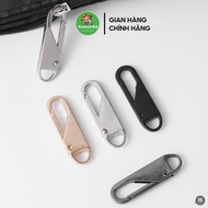 Metal Replacement Zipper Head, Removable Zip Hook