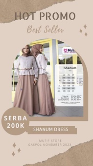 Shanum Gamis Mutif sale