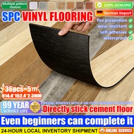 【100% PVC material】SPC Vinyl Flooring 50 years No edge lifting vinyl floor tiles floor sticker floor
