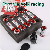 น็อตล้อ Formula Volkracing เกลียวขนาด1.5 ชุด20ตัว น็อตล้อแต่งสวยอย่างลงตัวทุกสี #ที่วางแก้วน้ำในรถ   #ที่ใส่ของในรถ  #ที่เก็บของในรถ  #อุปกรณ์ภายในรถ   #ที่วางแขน