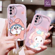 Doraemon Rabbit Ear Jumpsuit Odd Shape ph Case For OPPO A3S A5/S AX5 A7/N AX7 A8 A9/X A1/K/X/S A12/E