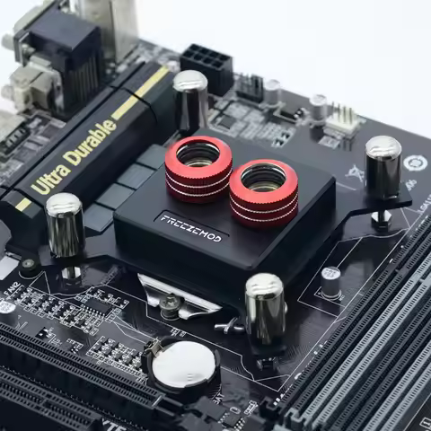 FREEZEMOD Black CPU Water Cooler Block Sprayable Lquid For Intel 115X 2011 1151 Watercooling CPU Blo