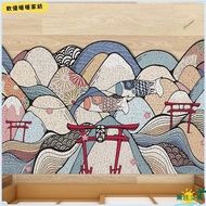 Taoyuan Out+Invoice Open Door See Mountain Entrance Mat Japanese Style Carpet Household Cutable Silk