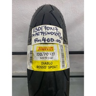 TAYAR PIRELLI DIABLO ROSSO TUBELESS 130/70/17
