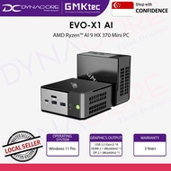GMKtec EVO-X1 AI Complete Mini PC - AMD Ryzen AI 9 HX 370, 32GB RAM, 1TB SSD, WIN 11 Pro