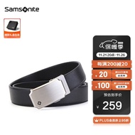 11💕 Samsonite/Samsonite Men's Casual Business Belt Automatic Buckle Belt Cowhide Pant Belt Gift Box TK2*09022 QIVU