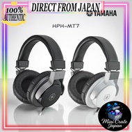 YAMAHA HPH-MT7 Studio Monitor Headphones Professional Closed-Back (Black/White)