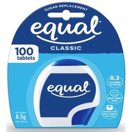 EQUAL CLASSIC SUGAR REPLACEMENT 100 TABLETS