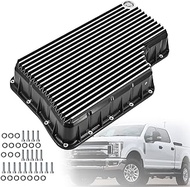 328052010 Heavy Duty 6R140 Transmission Deep Pan(Brushed) Compatible with Ford F250 / F350 / F450 / 