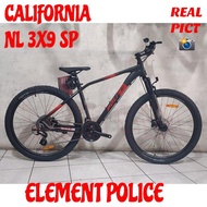 Terlaris Sepeda Gunung Mtb Element Police Vancouver Sepeda Gunung Mtb 27,5 Inch Element Police