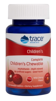 Trace Minerals | Complete Children's Chewable Tablets | Well-rounded Multivitamin, Contains Numerous