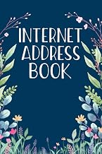 Internet Address Book: Alphabetical Log In Password Email Website Keeper Book