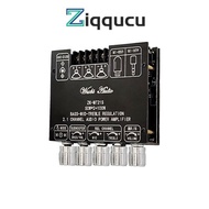 ZIQQUCU ZK-MT21S Bluetooth Audio Power Amplifier Board Module 2.1 Channel Heavy Subwoofer Module