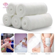 [beaty-t] 4.5m Length Gauze Roll Bandage Sterile Stretch Medical Tape First Aid Wound Care