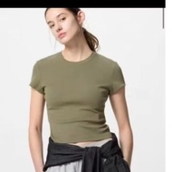 P195- Live selling only Ladies basic croptop cotton fabric