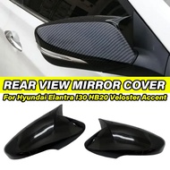 For Hyundai Elantra I30 HB20 Veloster Accent Solaris 2012-2016 Rear View Mirror Caps Car Door Side R