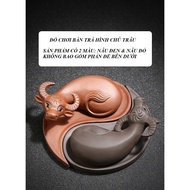 Buffalo-shaped tea table toy