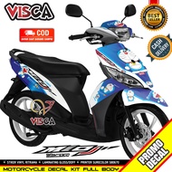 Decal Mio J Full Body Stiker Mio J Variasi Full Body Dekal Mio J Variasi Keren Full Body Doraemon