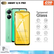 LAYAR Tempered Glass Infinix Smart 8 8 pro 8 plus Anti-Scratch Screen Protector Screen Protector