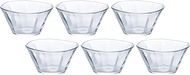 Aderia P-6313 Small Glass Bowl, Sewing Bean Bowl, Set of 6, 3.7 x 2.0 inches (9.5 x 5 cm), Made in J