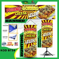 Bunting Banner produk / perkhidmatan anda  High quality printing - BT 34