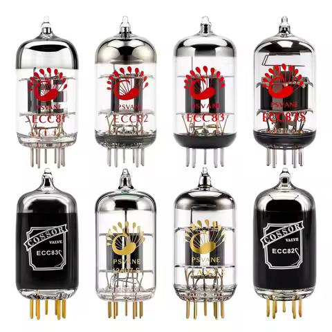 PSVANE ECC83 ECC83S 12AX7 ECC82 12AU7 ECC81 12AT7 Vacuum Electron Tube B759 7025 6189 E82CC B739 HIF