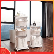 Laundry Basket Bathroom Storage Basket 2/3 Tier / Bakul Simpanan Dobi 2/3 Tingkat