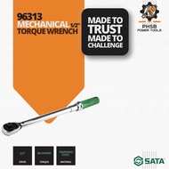 SATA TOOLS | 96313 SATA MECHANICAL 1/2" TORQUE WRENCH | TORQUE RANGE 68-340NM