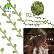 ZILUOLAN Artificial Eucalyptus Leaf Garland, Garland Foliage Artificial Vines, Hanging Vines Green L