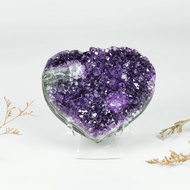 ESP 烏拉圭紫晶愛心 1630492