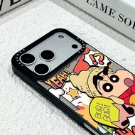 NILUO | Cartoon Anime Crayon Shin-chan Cute Mirror Finish Full-body Case